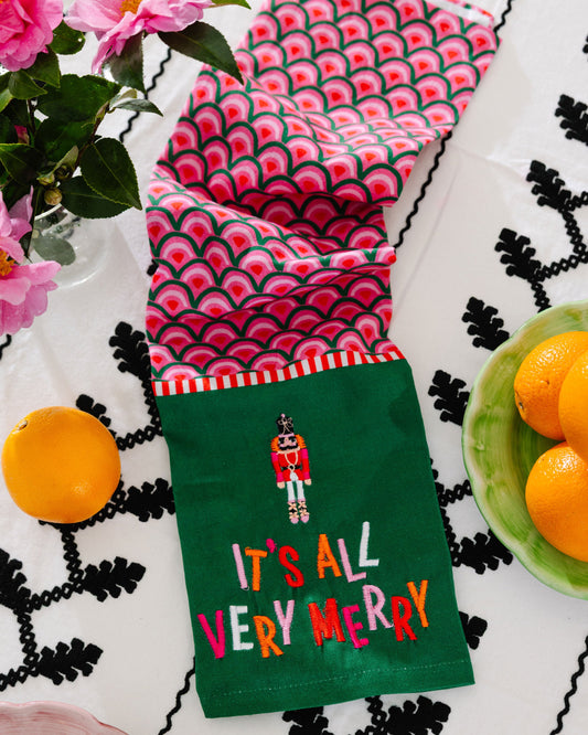 Very Merry Dish Towel
