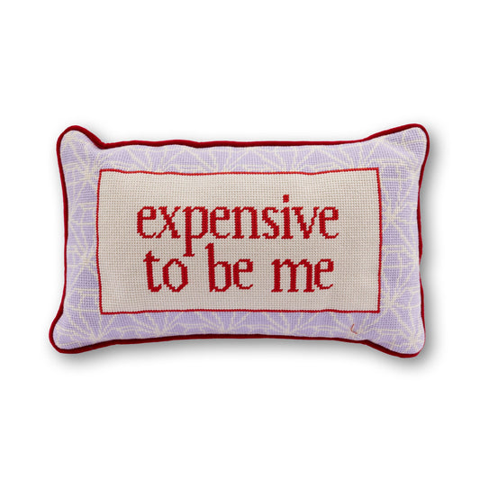 Expensive To Be Me Needlepoint Pillow