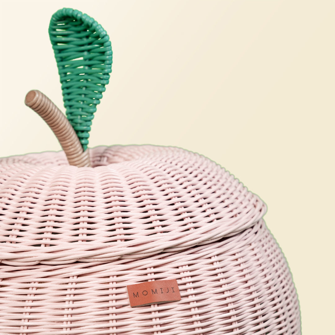 Apple Storage Basket - Pink