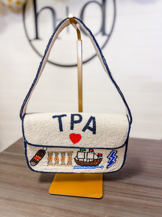 Tampa Icon Seed Bead Bags