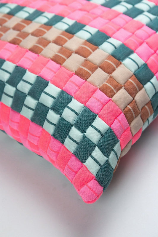 Sujani Quilted Pillow in Multi