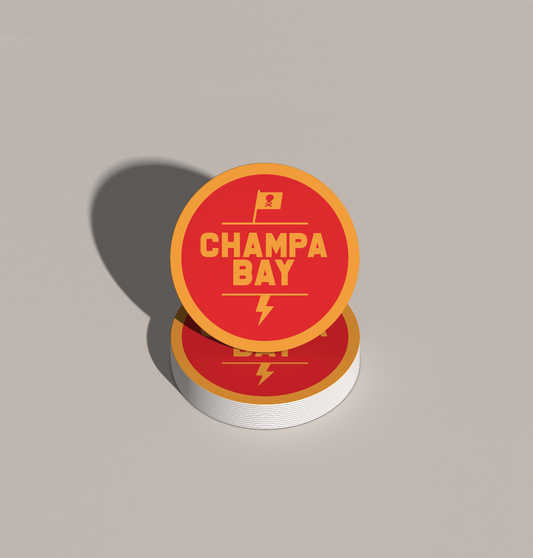 Champa Bay Bucs // Coaster Set (4)