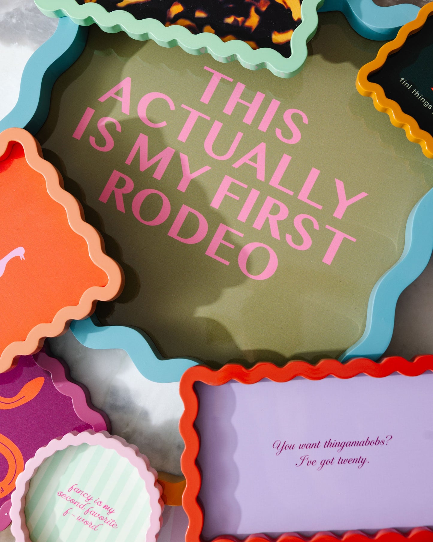 Rodeo Large  Lacquer Tray