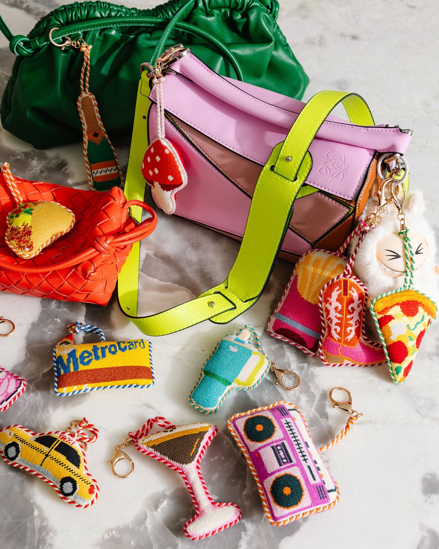 Taxi Cab - Bag Charm