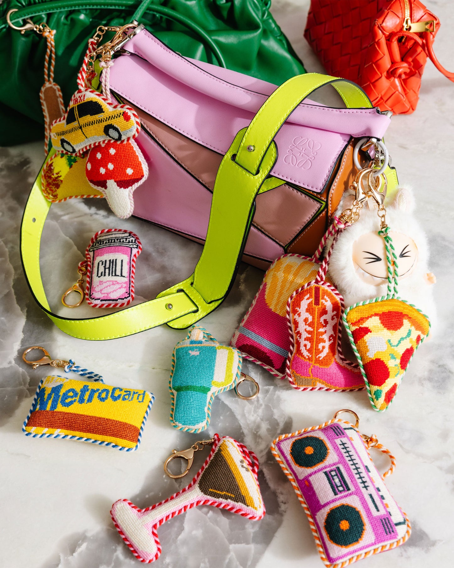 French Fries - Bag Charm