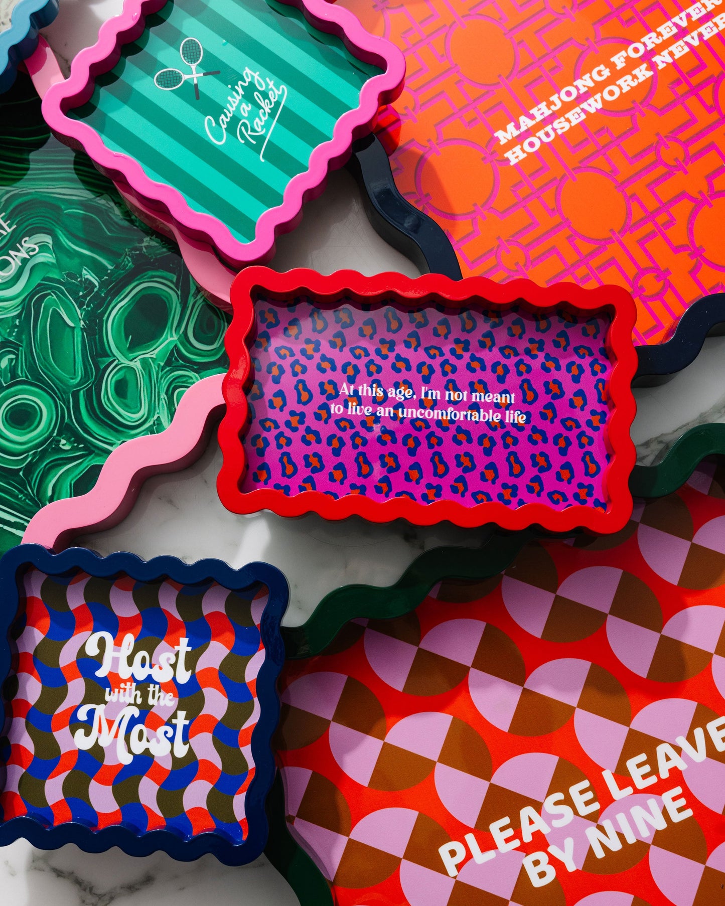 Uncomfortable Lacquer Tray