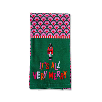 Very Merry Dish Towel