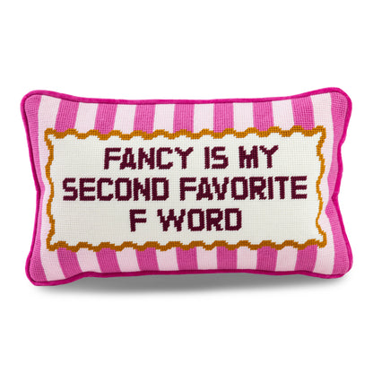 Fancy Needlepoint Pillow