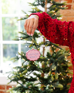 Scallop Ornament - Let's Get Merry