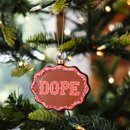 Scallop Ornament - Dope