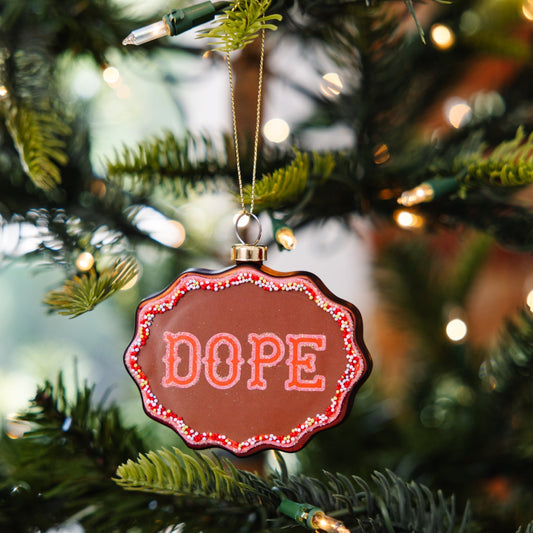 Scallop Ornament - Dope