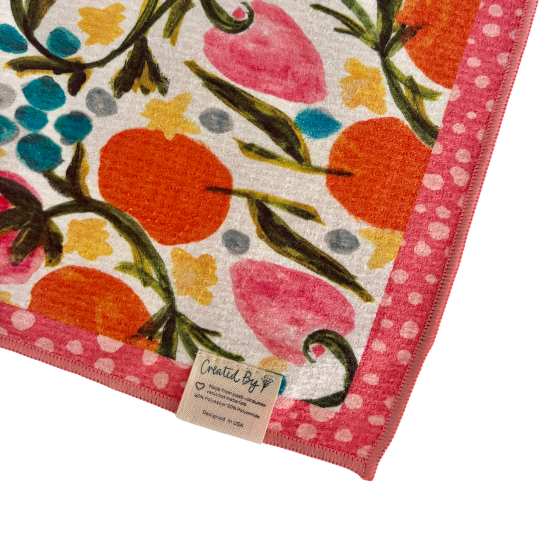 Tutti Frutti Double-Sided Tea Towel