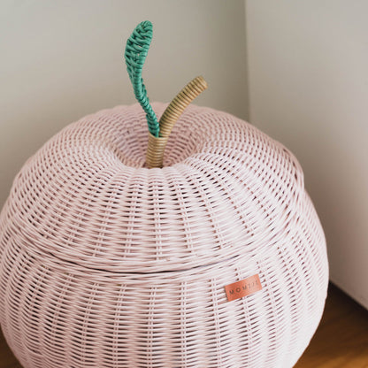 Apple Storage Basket - Pink