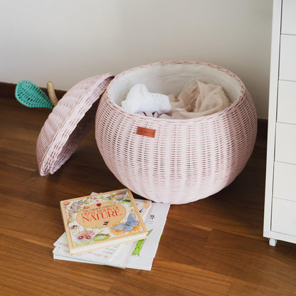 Apple Storage Basket - Pink