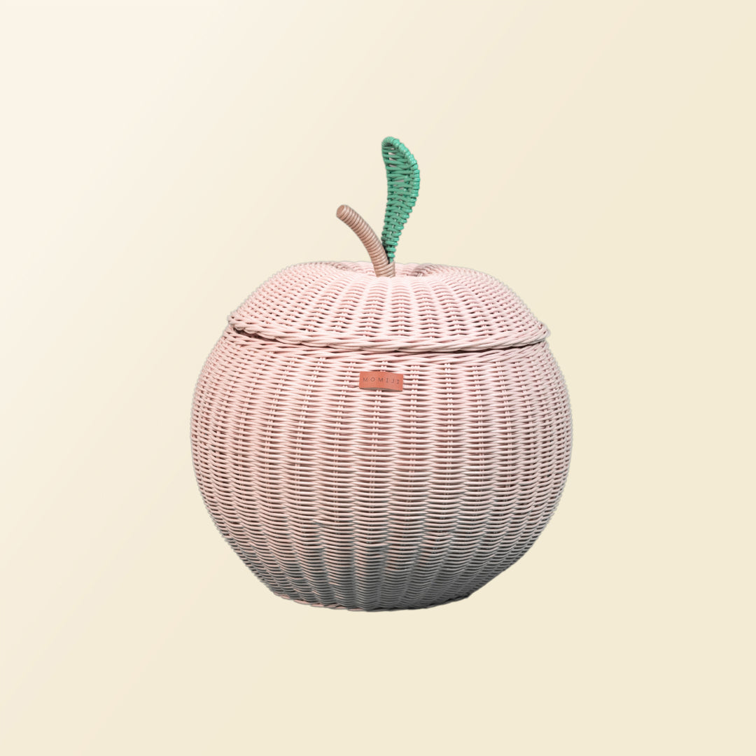 Apple Storage Basket - Pink