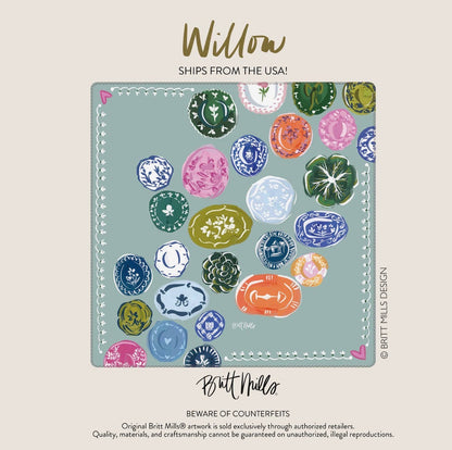 Britt Mills Neoprene Mahjong Mat *PREORDER*