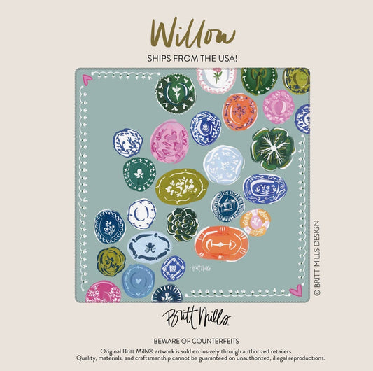 Britt Mills Neoprene Mahjong Mat *PREORDER*