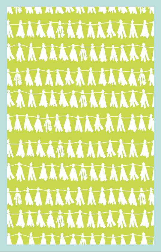 Shaken, Not Stirred Double-Sided Tea Towel