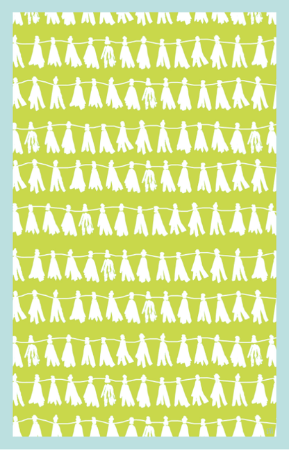 Shaken, Not Stirred Double-Sided Tea Towel