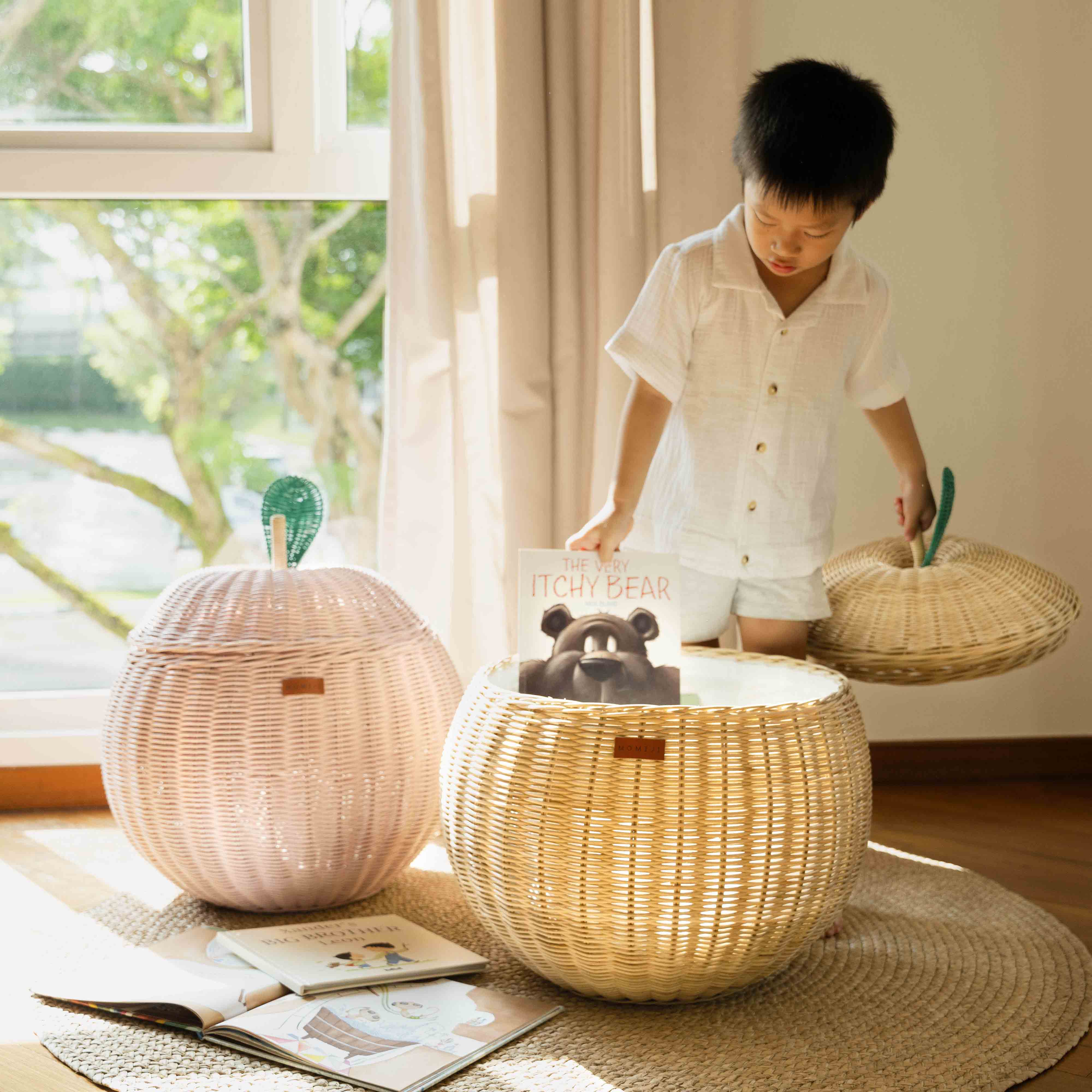 Apple Storage Basket - Natural