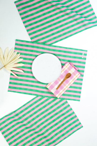Flora Stripe Placemat