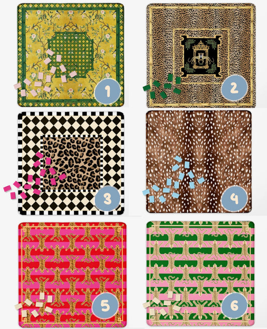 PREORDER “The Classics” Neoprene Mahjong Mat Collection