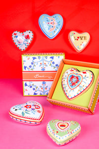 Small Decorative Heart - Pomegranate Design