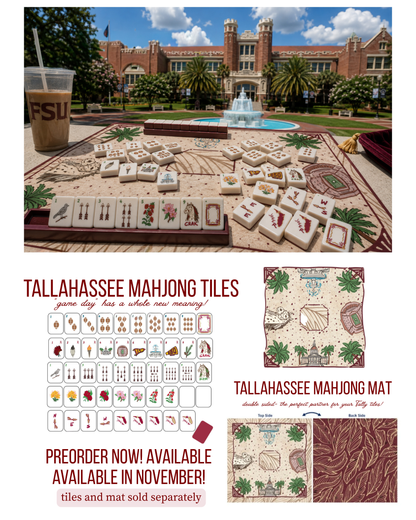Keva FSU Mahjong Tiles & Mat