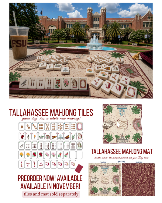 PREORDER Keva FSU Mahjong Tiles & Mat