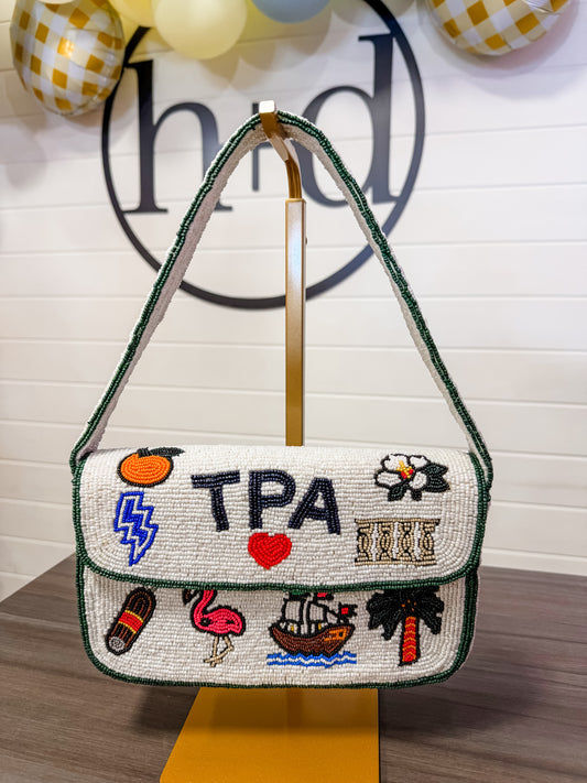 Tampa Icon Seed Bead Bags