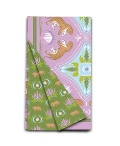 Moon Tiger Double-Sided Tea Towel