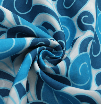 Ocean Braided Silk Bracelet