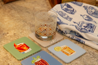 Shaken, Not Stirred Coasters, Set of 4