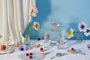 Romantic Stemless Wine Glasses