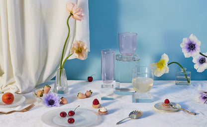 Romantic Stemless Wine Glasses