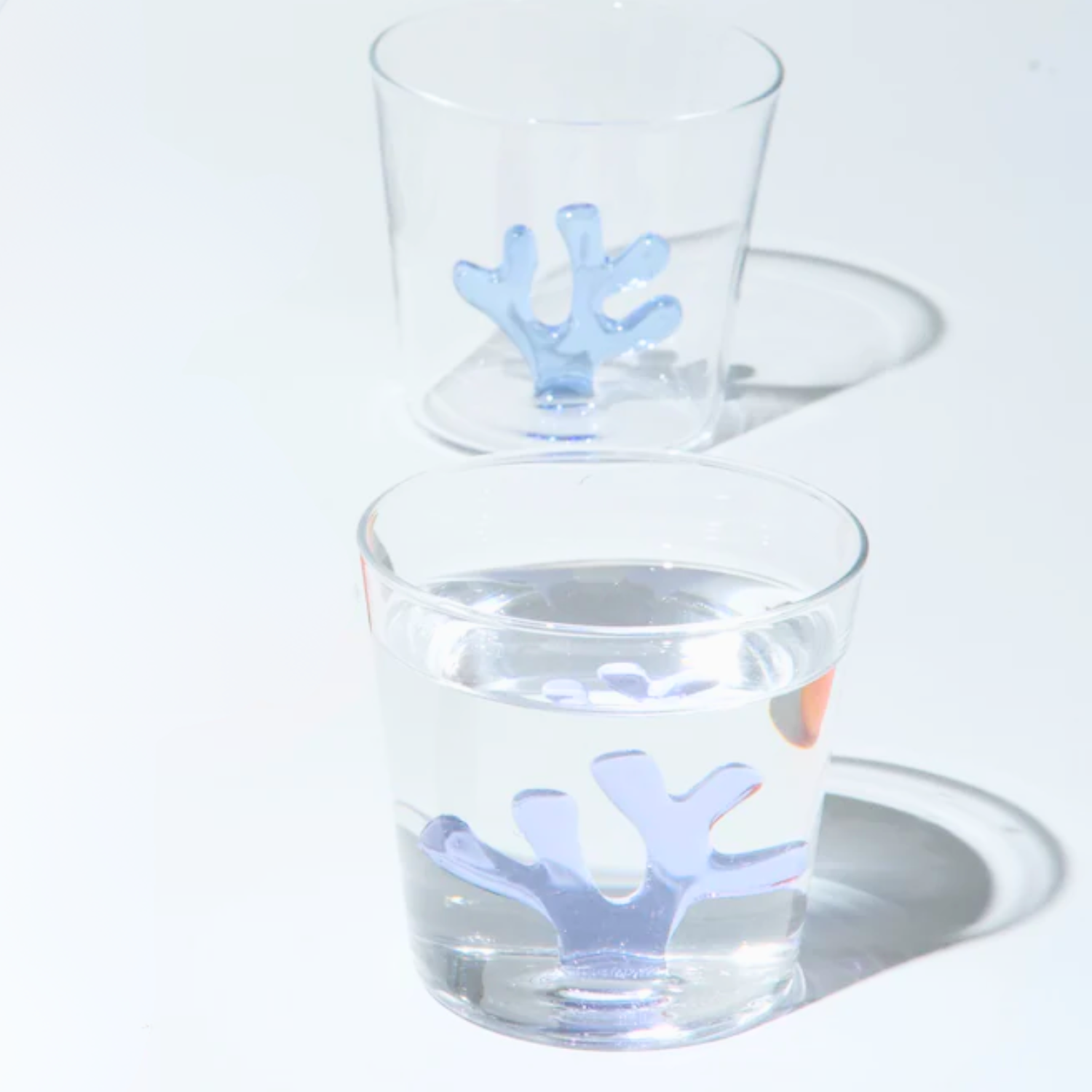 Whimsical Coral Tumblers