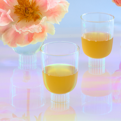 Romantic Stemless Wine Glasses