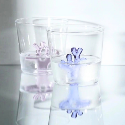 Whimsical Coral Tumblers
