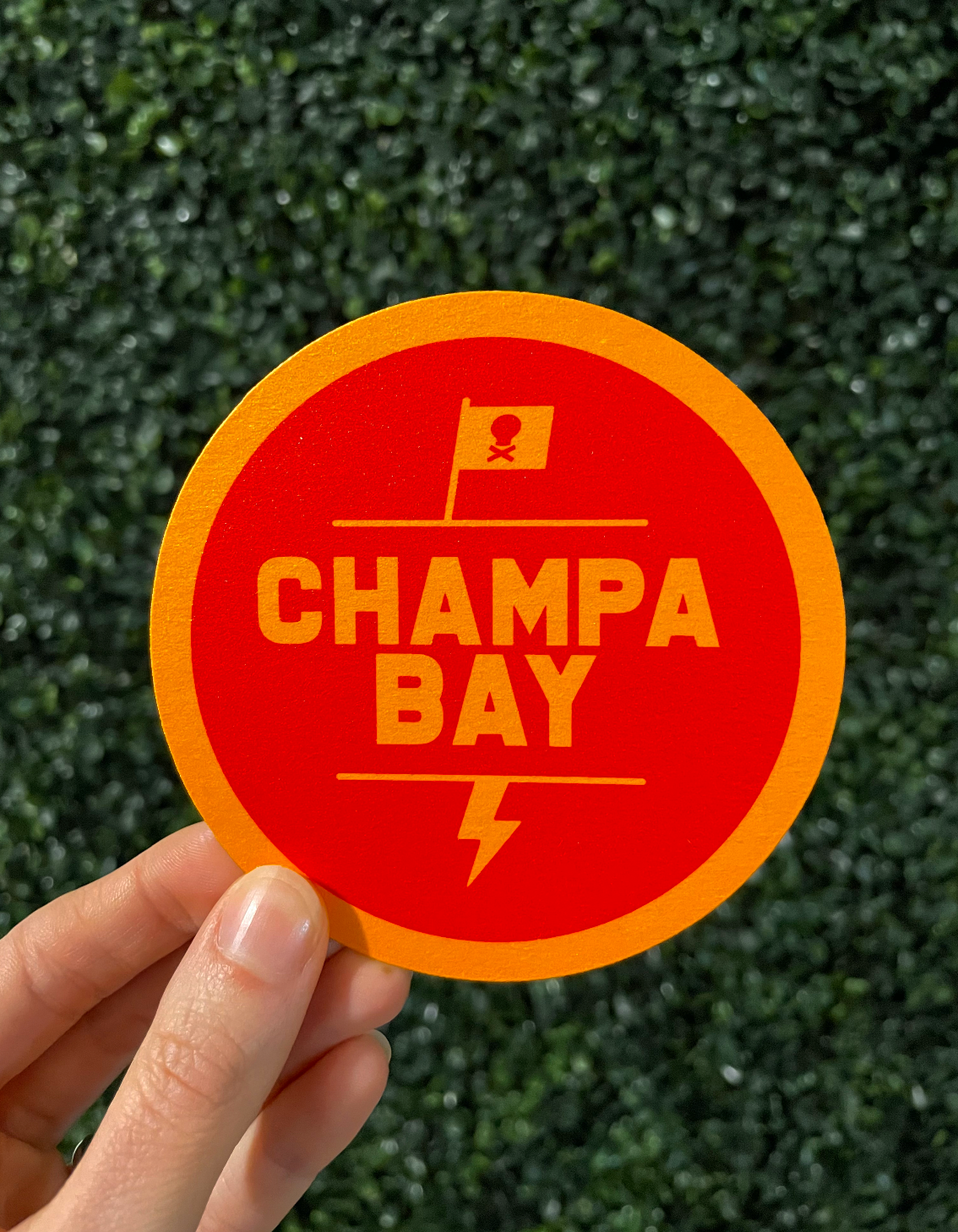 Champa Bay Bucs // Coaster Set (4)