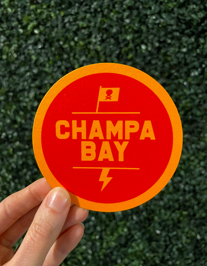 Champa Bay Bucs // Coaster Set (4)