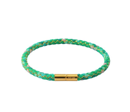 Lucky Jade Braided Silk Bracelet