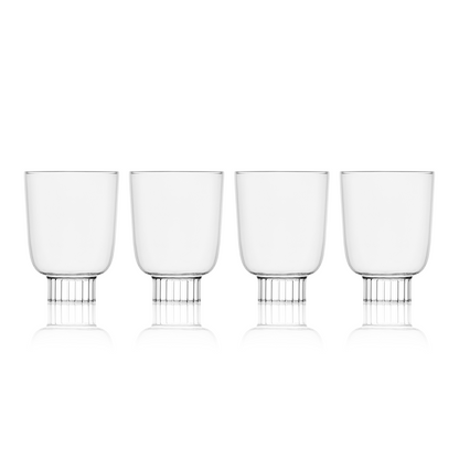 Romantic Stemless Wine Glasses