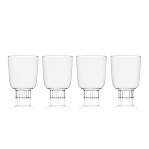Romantic Stemless Wine Glasses