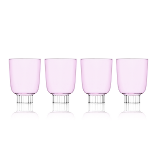 Romantic Stemless Wine Glasses