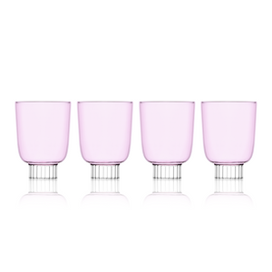 Romantic Stemless Wine Glasses