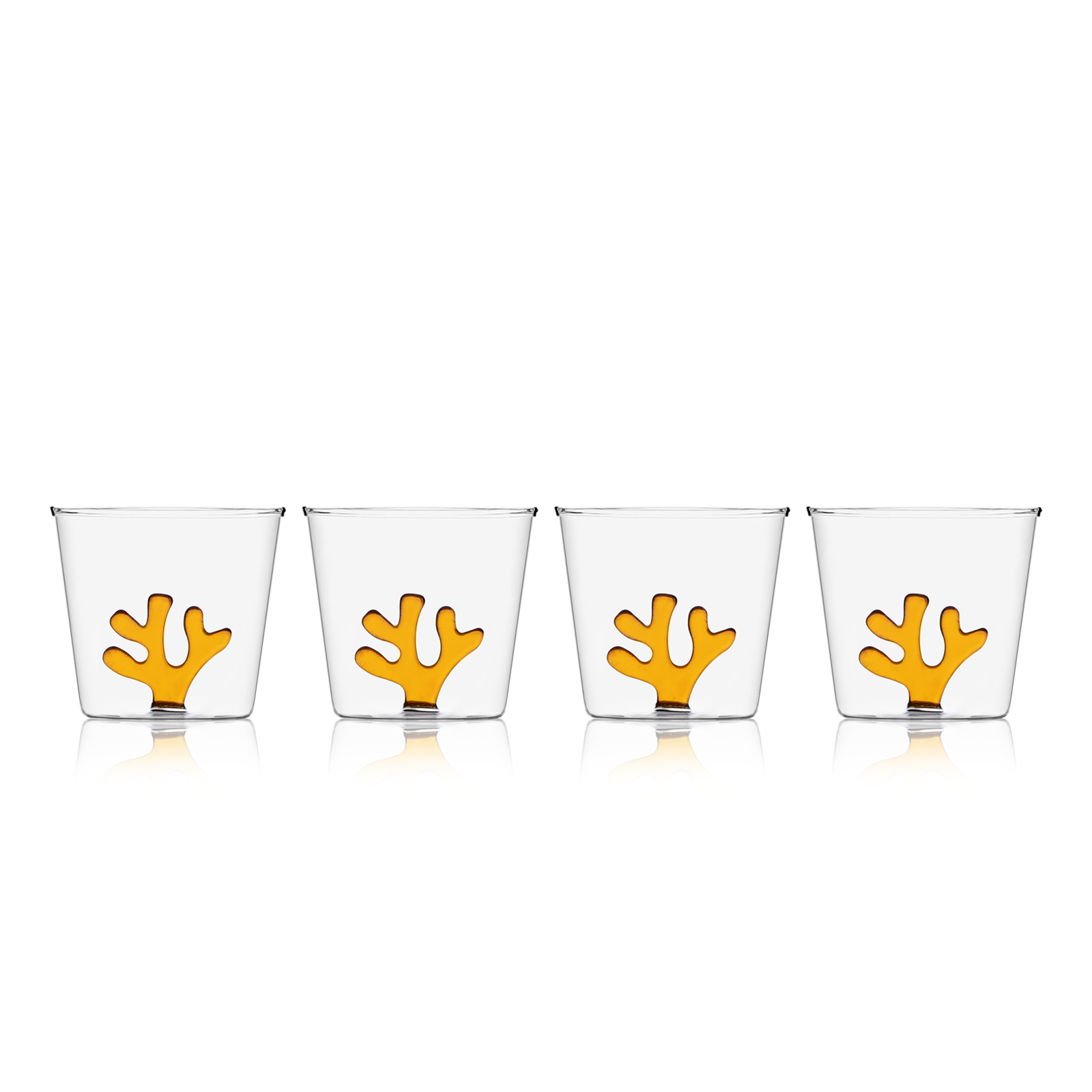 Whimsical Coral Tumblers