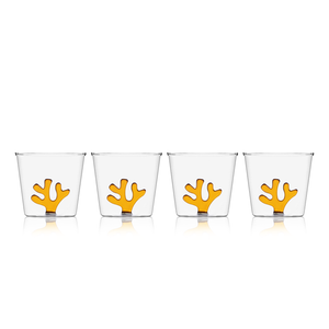 Whimsical Coral Tumblers