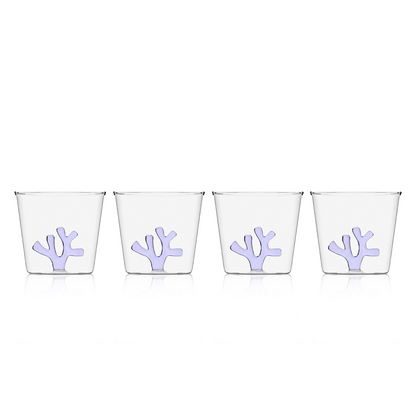 Whimsical Coral Tumblers