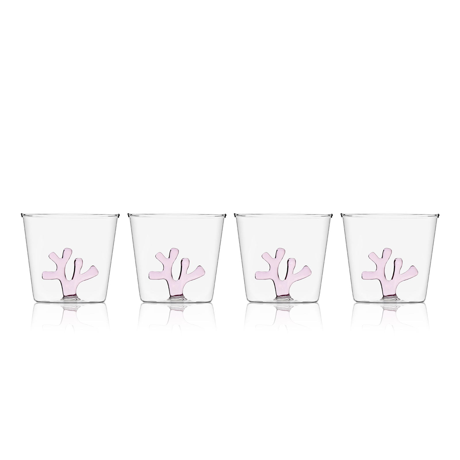Whimsical Coral Tumblers