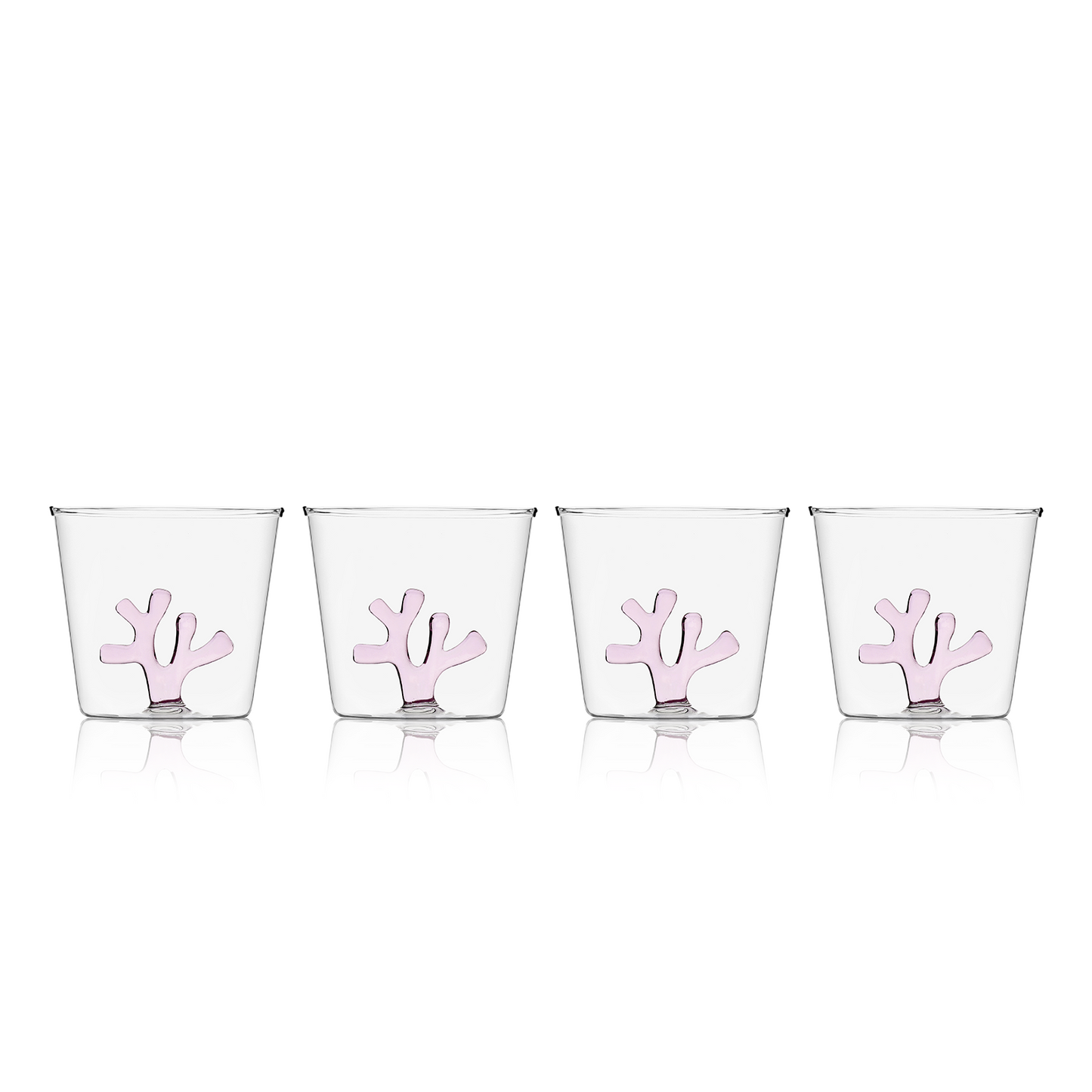Whimsical Coral Tumblers